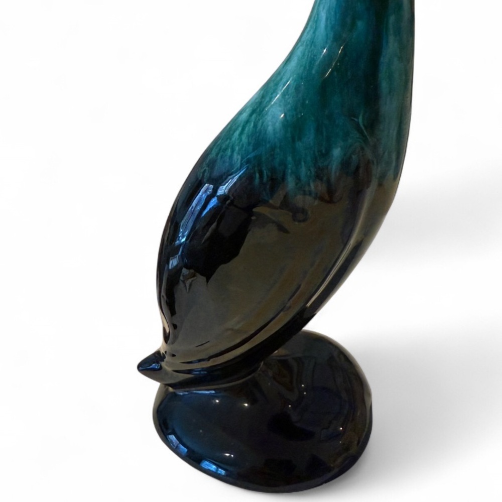 Vintage Blue Mountain Pottery Long Neck Swan - Picture 5 of 14